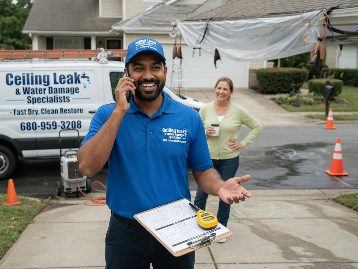 Ceiling Leak Cleanup New Bethlehem, PA FAQs
